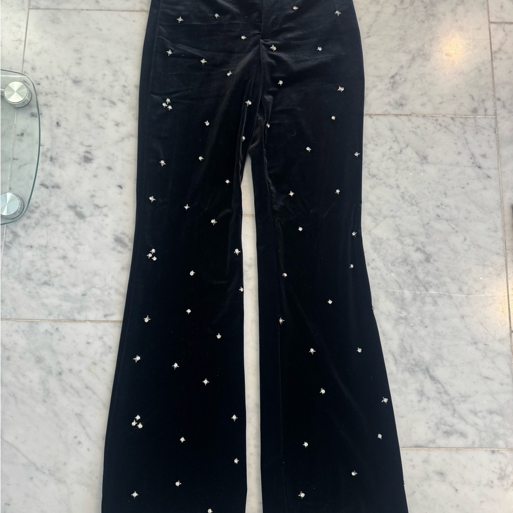Le Superbe size 2 NWT Black Embellished Women's Jeans